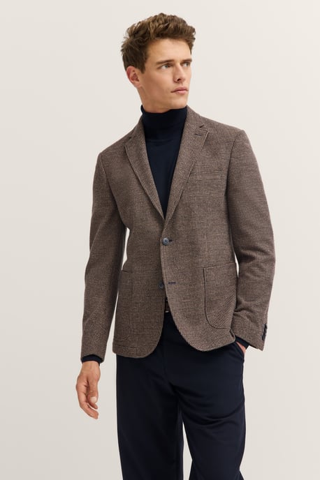 Bugatti Herren Reverskragen Sakko Jersey Stretch mit Taschen - Image 1