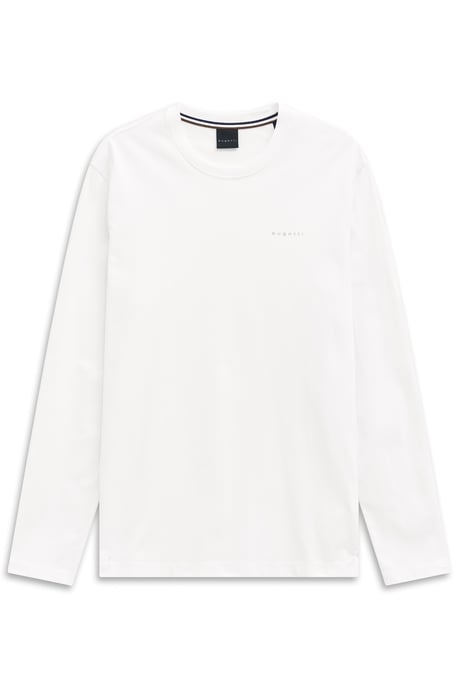 Bugatti Herren Langarmshirt im Modern Fit aus Baumwolle - Image 3