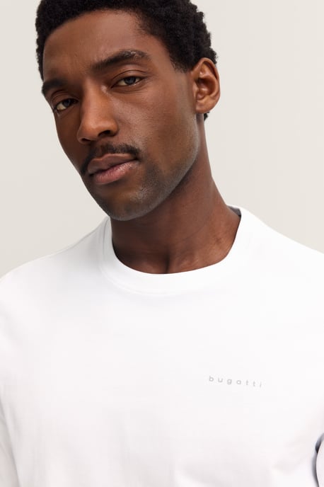 Bugatti Herren Langarmshirt im Modern Fit aus Baumwolle - Image 4