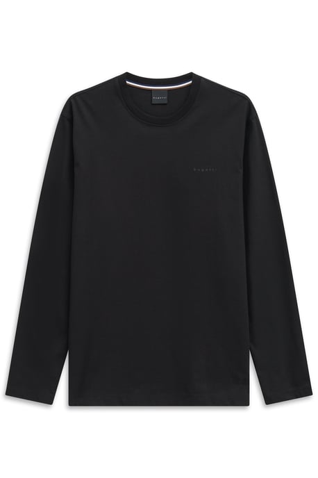 Bugatti Herren Langarmshirt im Modern Fit aus Baumwolle - Image 3
