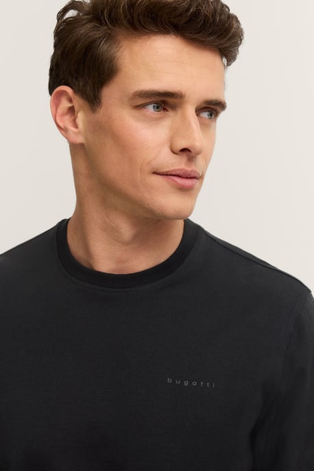 Bugatti Herren Langarmshirt im Modern Fit aus Baumwolle - Image 4