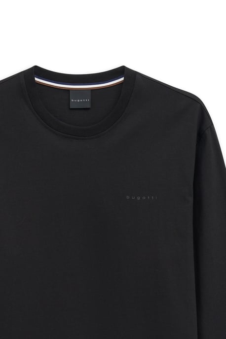 Bugatti Herren Langarmshirt im Modern Fit aus Baumwolle - Image 5