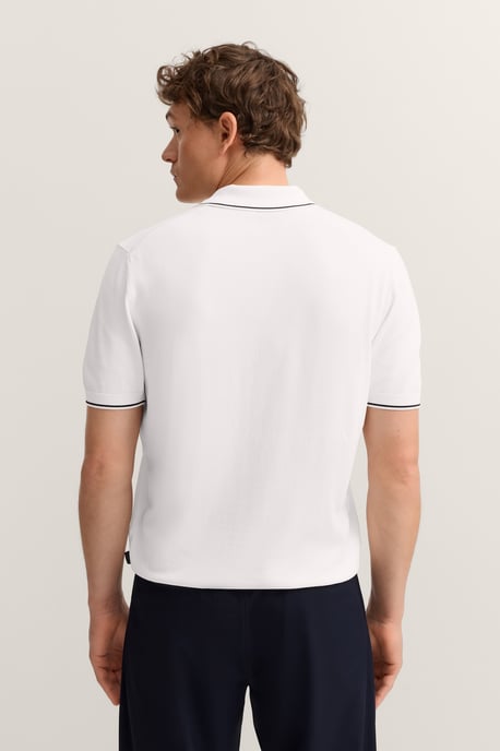 Bugatti Herren Strick Polo kurzarm angenehm weich und zeitloses Design - Image 2