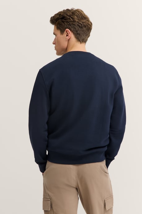 Bugatti Herren Sweatshirt Rundhals im Modern Fit aus einem Baumwollmix - Image 2
