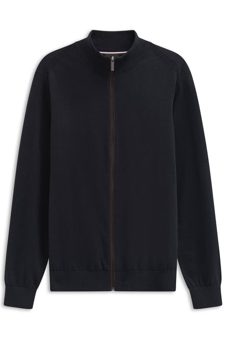 Bugatti Herren Strickjacke mit Reißverschluss und Stehkragen - Image 3