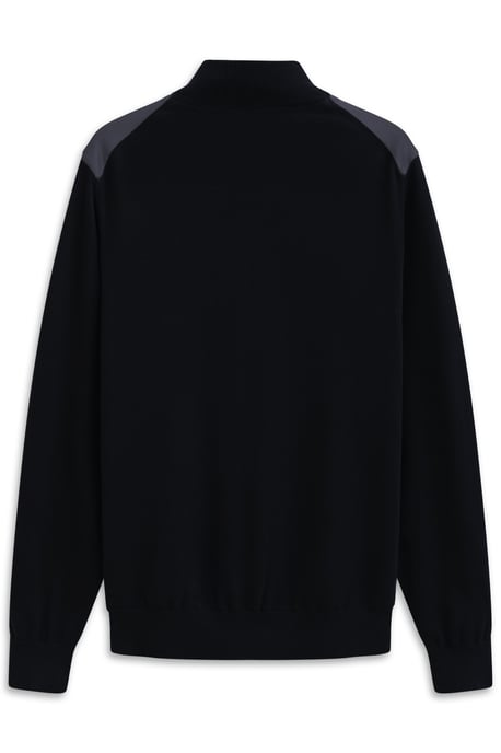 Bugatti Herren Strickjacke mit Stehkragen und Reißverschlusstaschen - Image 4