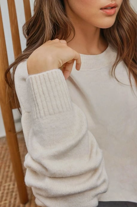 Gemütlicher Rundhalsstrickpullover - Image 3