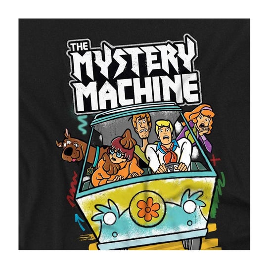 Scooby Doo - T-Shirt für Herren/Damen Unisex (Schwarz) - Image 4