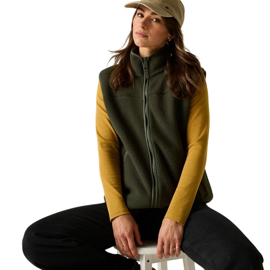 Regatta - "Frankie" Weste für Damen, Teddyfleece (Dunkel-Khaki) - Image 6