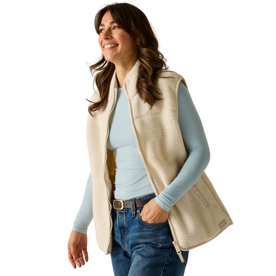 Regatta - "Frankie" Weste für Damen, Teddyfleece (Helles Vanillegelb) - Image 1
