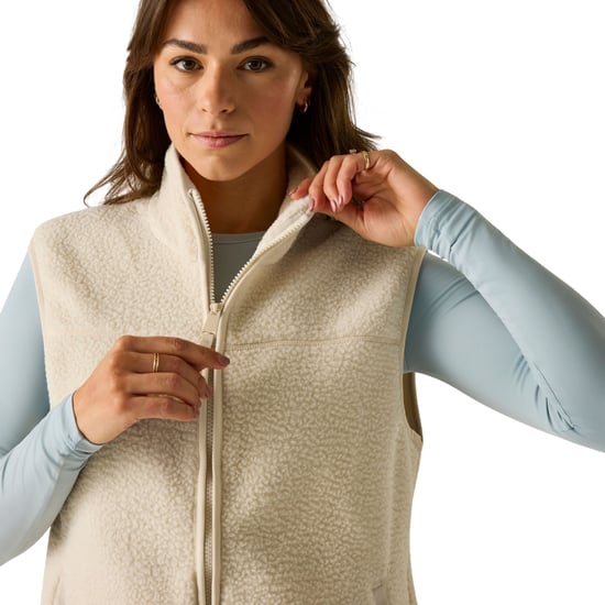 Regatta - "Frankie" Weste für Damen, Teddyfleece (Helles Vanillegelb) - Image 6