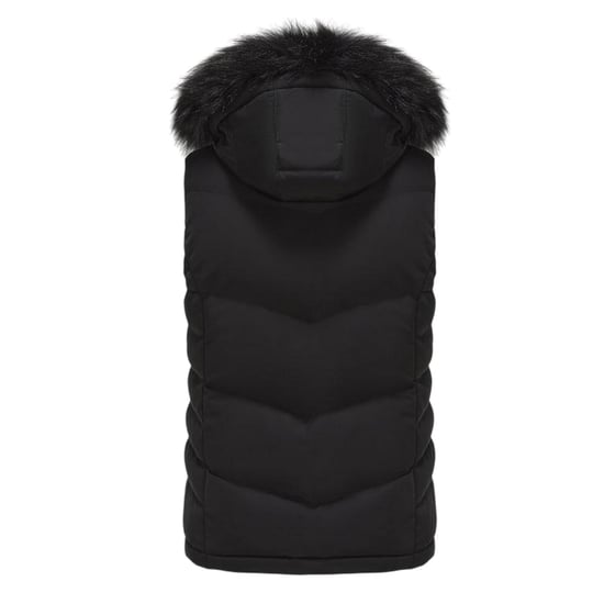 SoulCal - Weste für Damen, Reißverschlusstasche (Schwarz) - Image 2