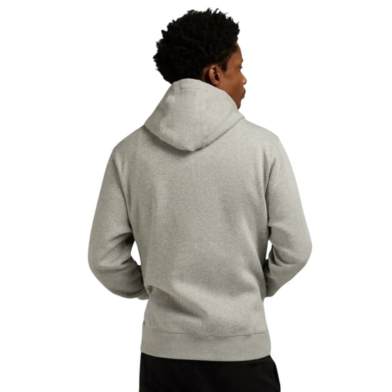 Nike Club Fleece Pullover Mit Durchgehendem Reißverschluss, Grauer Hoodie - Image 3