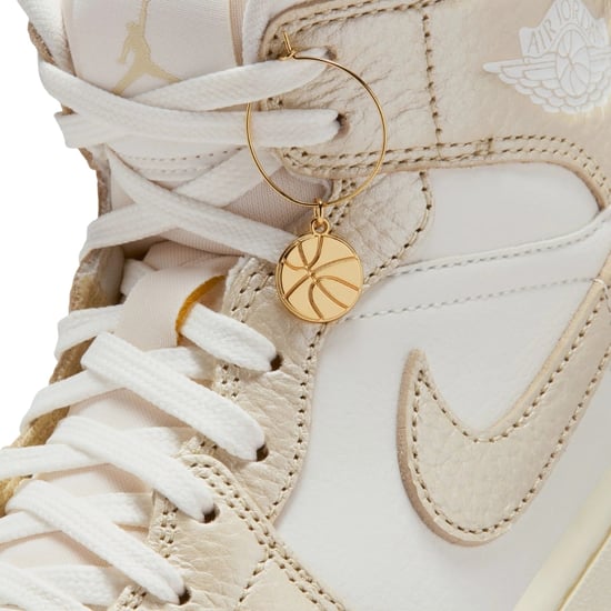 Nike Air Jordan 1 Mid Se Metallic Team Gold Sneaker - Image 3