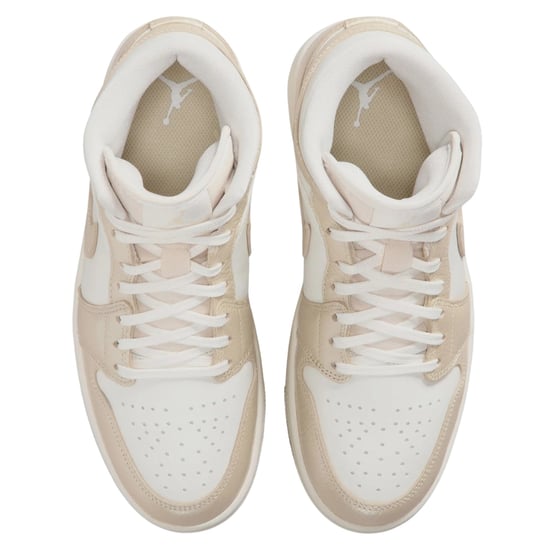 Nike Air Jordan 1 Mid Se Metallic Team Gold Sneaker - Image 4