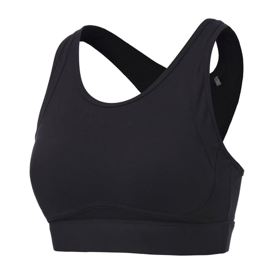 LA Gear - Sport-BH für Damen, Anliegende Passform (Schwarz) - Image 3