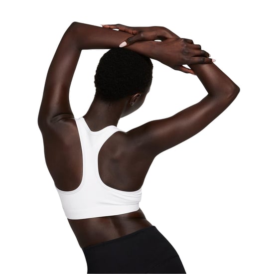 Nike - Sport-BH für Damen, Mittlerer Halt (Weiß) - Image 3