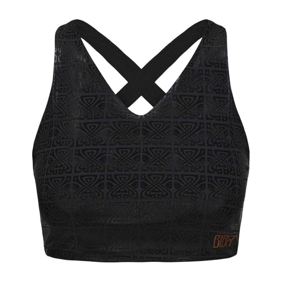 Biba - "Move" Sport-BH für Damen, V-Ausschnitt (Schwarz) - Image 1