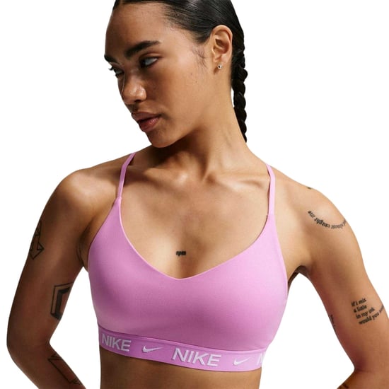 Nike - "Indy" Sport-BH für Damen, Leichte Stütze (Magenta) - Image 2