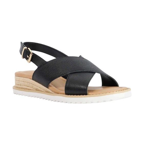 Dune London - "Lemesos" Sandalen für Damen, Leder, Flach (Schwarz) - Image 4