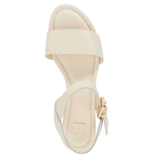 Dune London - Sandalen für Damen, Leder, Plattform-Absatz (Ecru) - Image 3