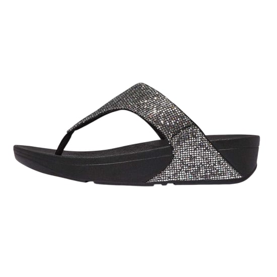 Fit Flop - "Lulu" Diskokugel Sandalen für Damen, Zehentrenner, Keilabsatz (Silber) - Image 2
