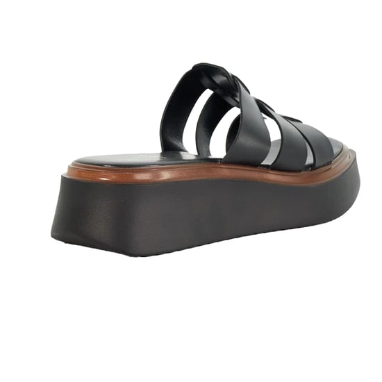 Dune London - "Latelys" Sandalen für Damen, Leder, Plattform-Absatz (Schwarz) - Image 2