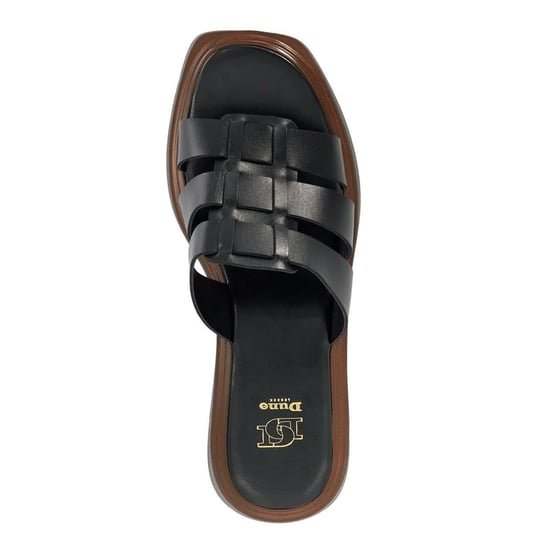 Dune London - "Latelys" Sandalen für Damen, Leder, Plattform-Absatz (Schwarz) - Image 3