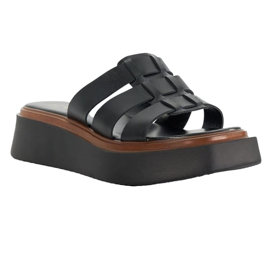 Dune London - "Latelys" Sandalen für Damen, Leder, Plattform-Absatz (Schwarz) - Image 4