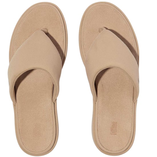 Fit Flop - Sandalen mit Keilabsatz für Damen, Denim (Beige) - Image 3