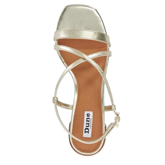 Dune London - "Jaskell" Sandalen für Damen, Low Block Heel (Gold) - Image 3
