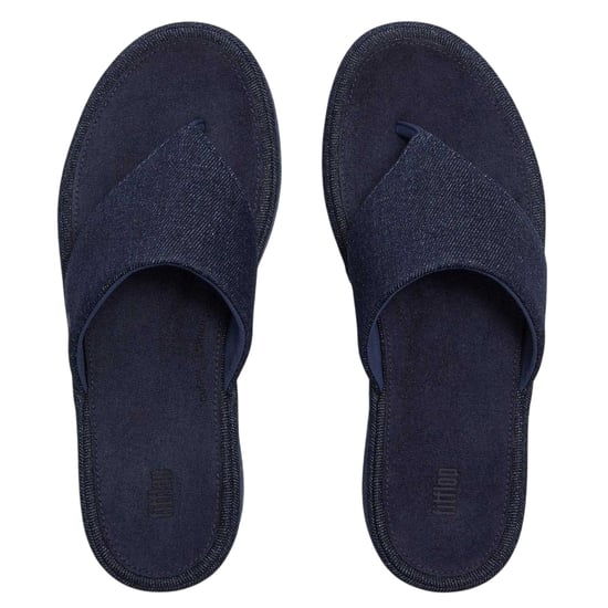 Fit Flop - Sandalen mit Keilabsatz für Damen, Denim (Dunkles Jeansblau) - Image 3