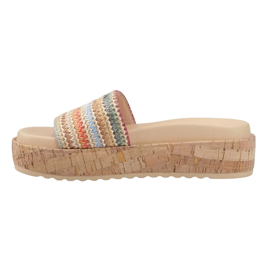 Rocket Dog - "Faye Alti Raffia" Sandalen für Damen, Wildleder (Bunt) - Image 3