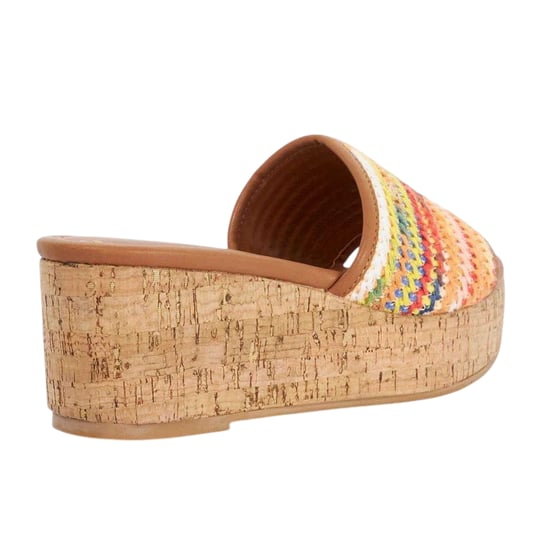 Dune London - "Kissess" Sandalen mit Keilabsatz für Damen (Bunt) - Image 2