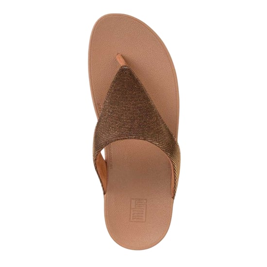 FitFlop - "Lottie Glitzy" Sandalen für Damen, Zehensteg Riemen (Bronze) - Image 2