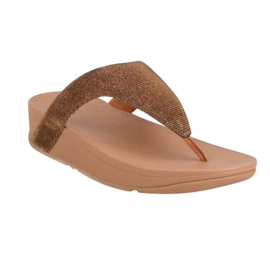 FitFlop - "Lottie Glitzy" Sandalen für Damen, Zehensteg Riemen (Bronze) - Image 4