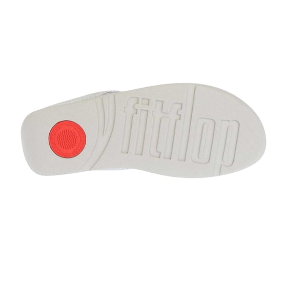 FitFlop - "Lottie Glitzy" Sandalen für Damen, Zehensteg Riemen (Silber) - Image 3