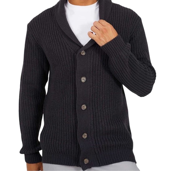 Brave Soul - Strickjacke für Herren (Mitternachtsblau) - Image 2