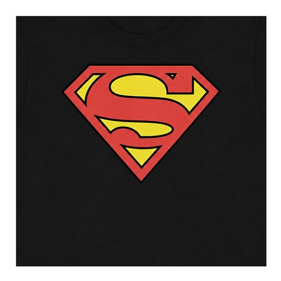 Superman - T-Shirt für Herren/Damen Unisex (Schwarz) - Image 3