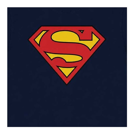 Superman - T-Shirt für Herren/Damen Unisex (Marine) - Image 3