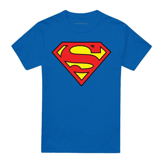 Superman - "Classic" T-Shirt für Herren/Damen Unisex (Königsblau) - Image 2