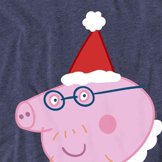 Peppa Pig - T-Shirt für Herren/Damen Unisex, meliert (Marine) - Image 4