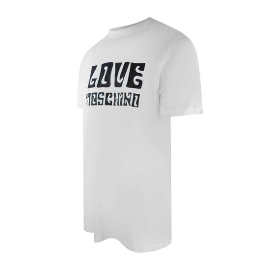 Love Moschino - T-Shirt für Herren, Premium-Baumwolle (Weiß) - Image 3