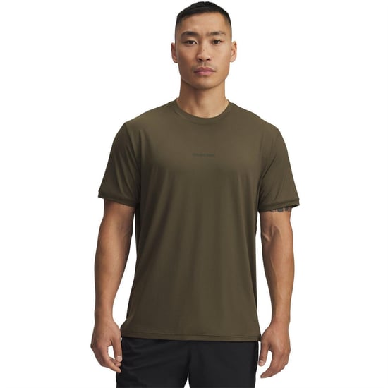 Under Armour - "Project Rock" T-Shirt für Herren (Grün) - Image 1