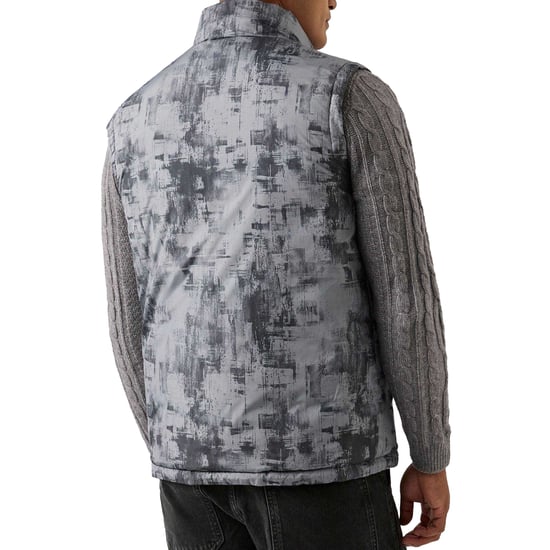 Reebok - Weste für Herren, wendbar (Holzkohle) - Image 4