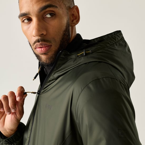 Regatta - "Kybre" Jacke für Herren, Mit Vlies gefüttert (Dunkel-Khaki) - Image 5