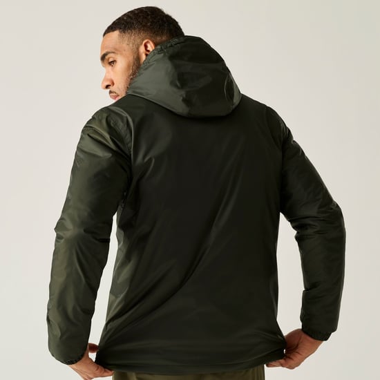 Regatta - "Kybre" Jacke für Herren, Mit Vlies gefüttert (Dunkel-Khaki) - Image 6