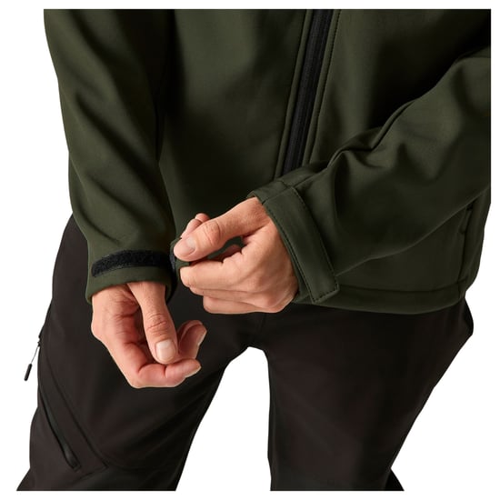 Regatta - "Denvo" Softshelljacke für Herren, windbeständig (Dunkel-Khaki) - Image 5