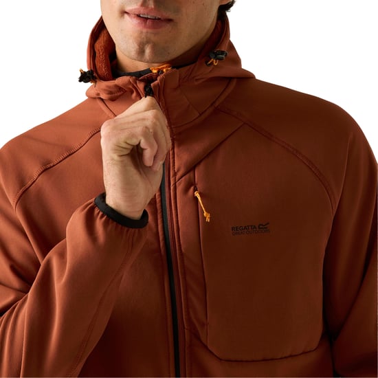 Regatta - "Ossek" Softshelljacke für Herren (Gebrannte Henna) - Image 3