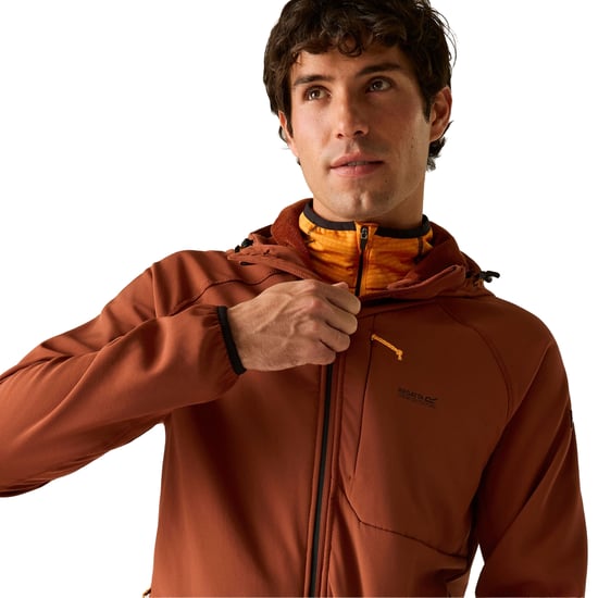 Regatta - "Ossek" Softshelljacke für Herren (Gebrannte Henna) - Image 4